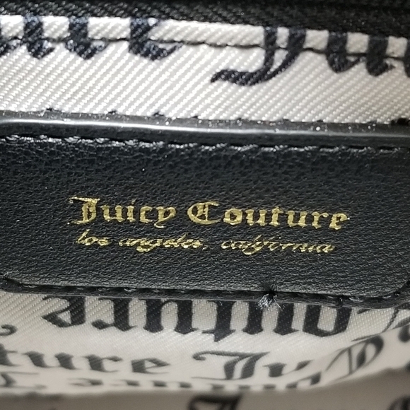 Juicy Couture Be Classic II Satchel Tic Tok Bag Logo Y2K  Crossbody 90s Coquette - Picture 13 of 16